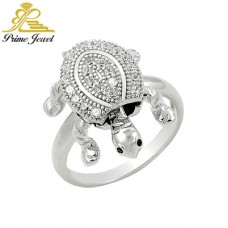 Gümüş Zirkon Taşlı Yüzük